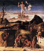 Giovanni Bellini Resurrection of Christ Spain oil painting artist